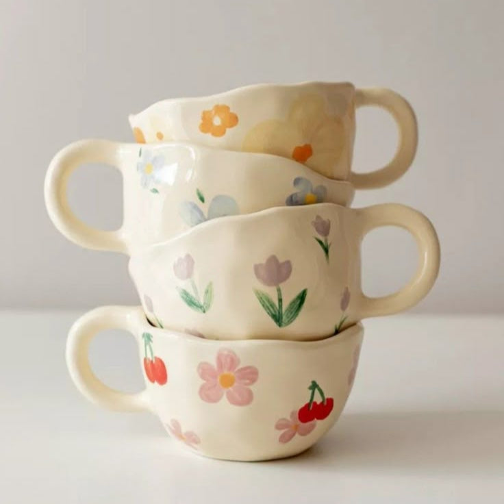 Spring Flowers Ceramic Mug