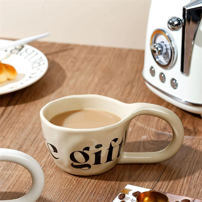 Alphabet Ceramic Mug