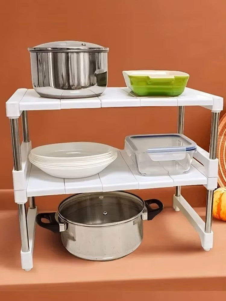 Expandable Stackable Organizer Shelves
