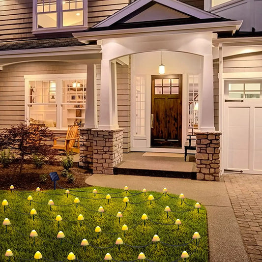 Solar Mushroom Lights