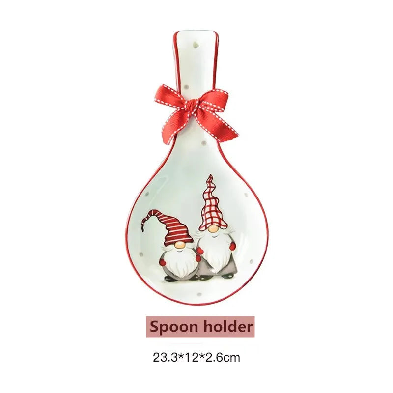 Nordic Santa Claus Ceramic Dinnerwar