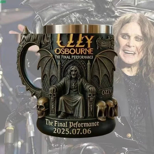 Ozzy Osbourne Skull Mug