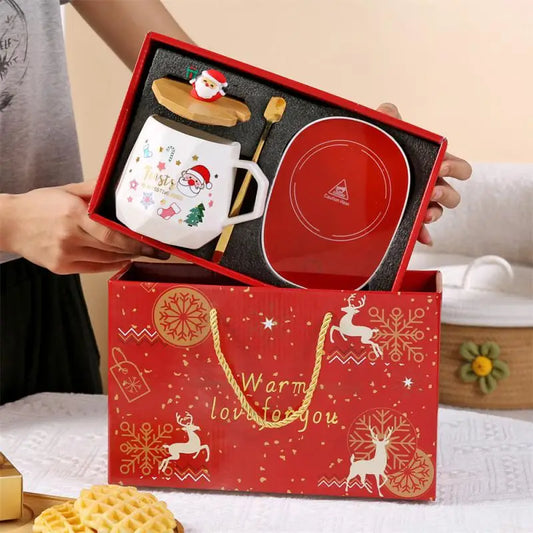 Christmas Ceramic Mug Gift Set