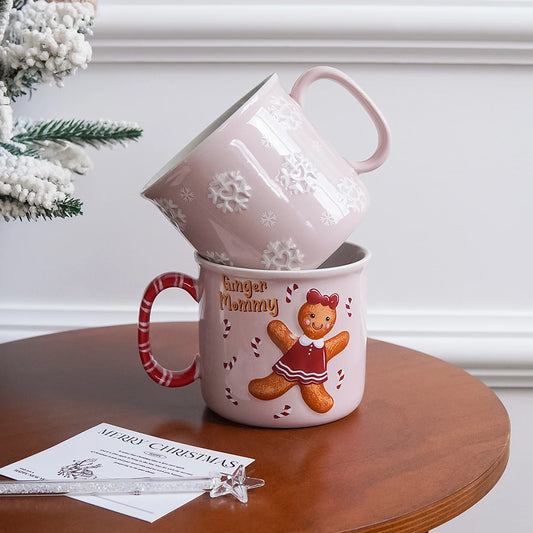 Gingerbread Man Ceramic Mug