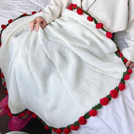 Rose Bouquet Blanket