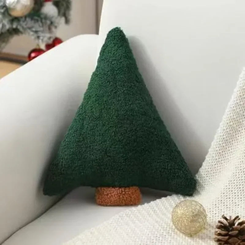 Christmas Tree Plush Pillow