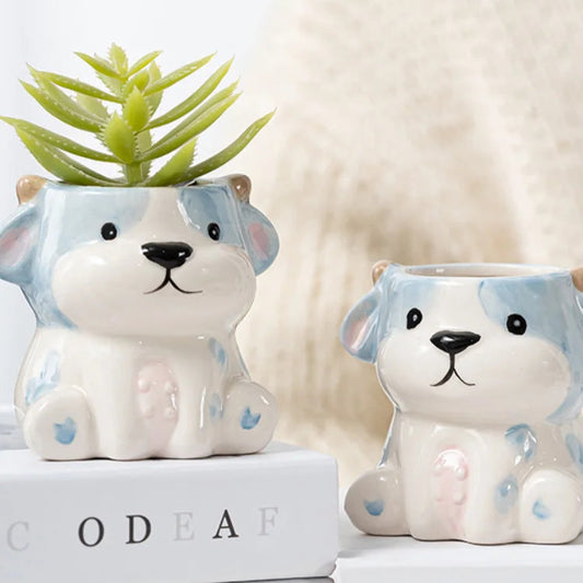 Cartoon Ceramic Flowerpot