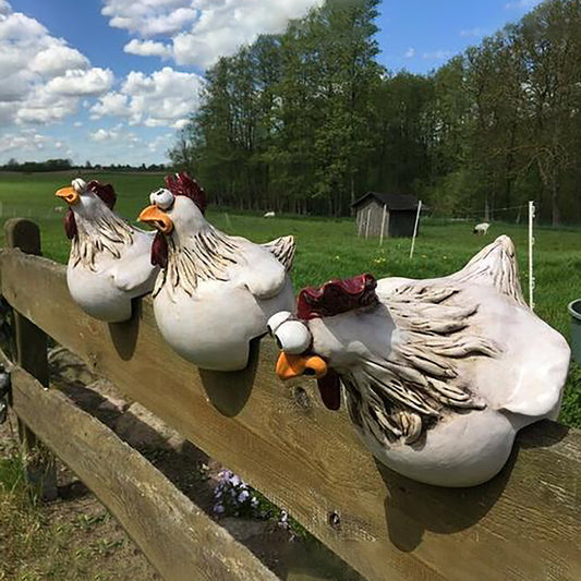 Chicken Fence Decor