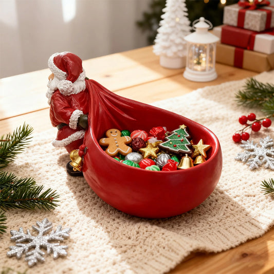 Santa Claus Candy Bowl
