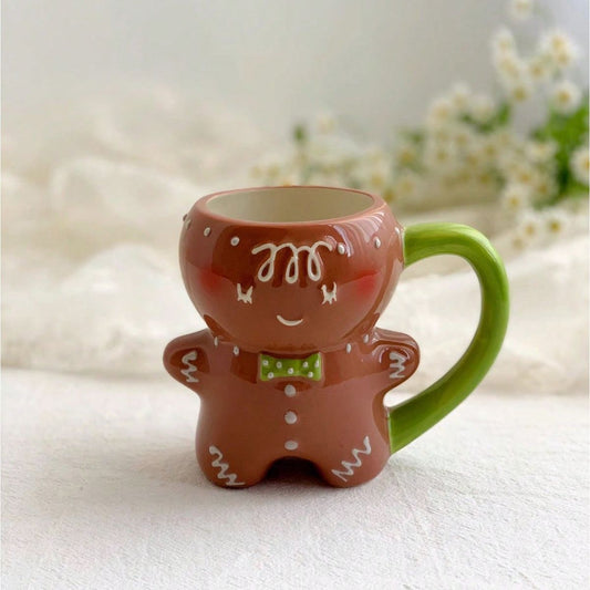 Gingerbread Man Christmas Mug
