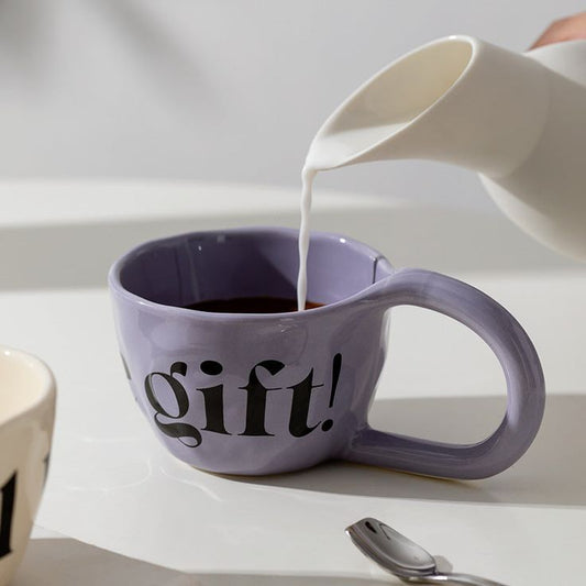 Alphabet Ceramic Mug