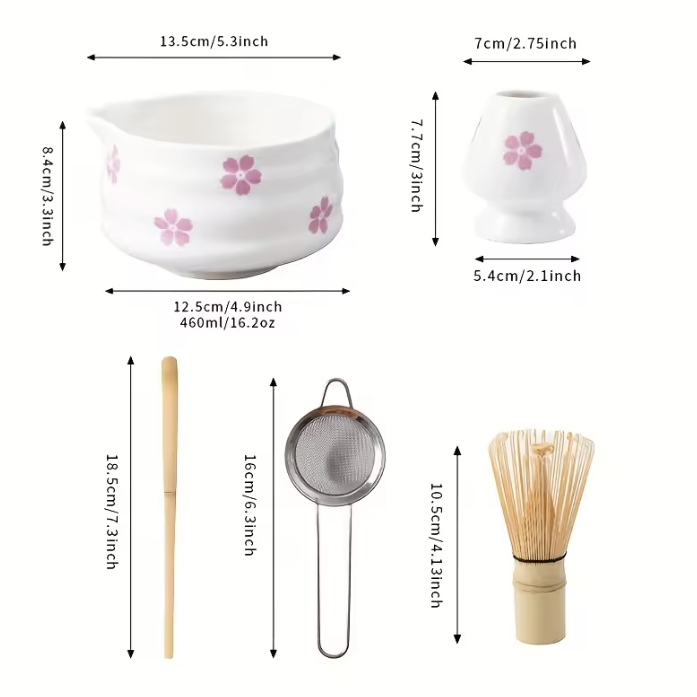 Matcha Bowl 5 set