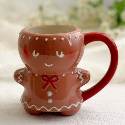 Gingerbread Man Christmas Mug
