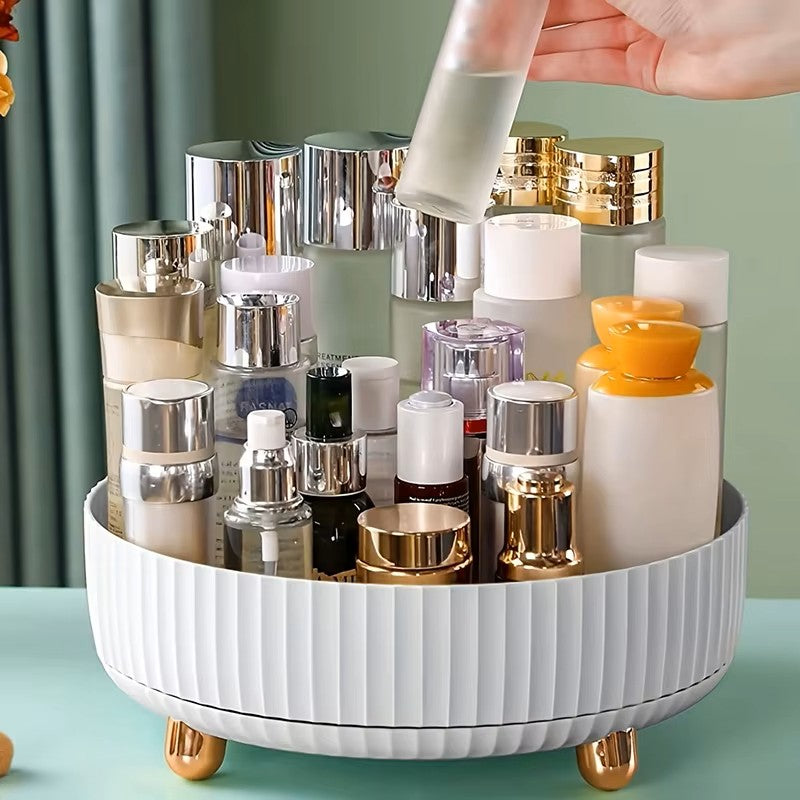 360° Rotating Makeup Organizer
