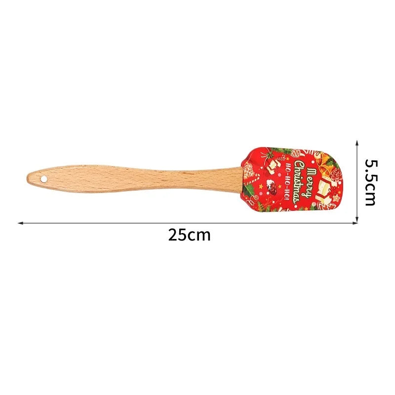 Christmas Silicone Spatula