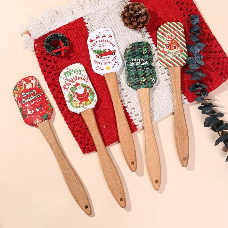 Christmas Silicone Spatula