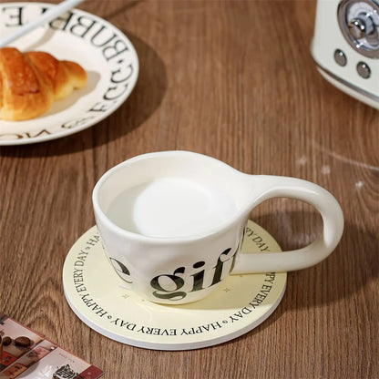 Alphabet Ceramic Mug
