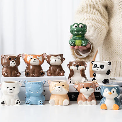 Cartoon Ceramic Flowerpot