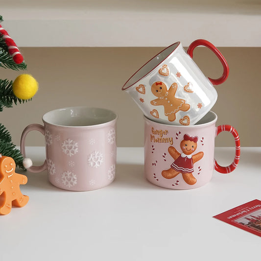 Gingerbread Man Ceramic Mug