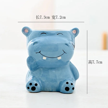 Cartoon Ceramic Flowerpot