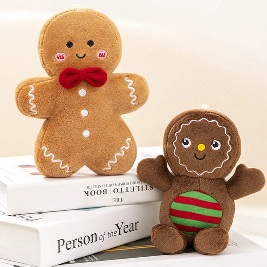 Christmas Gingerbread Plush Pillow