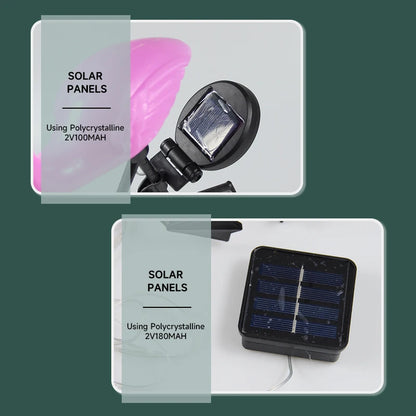 Solar Flamingo Light