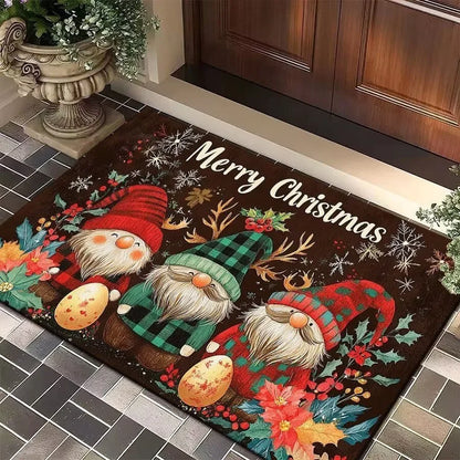Christmas Entry Door Mat