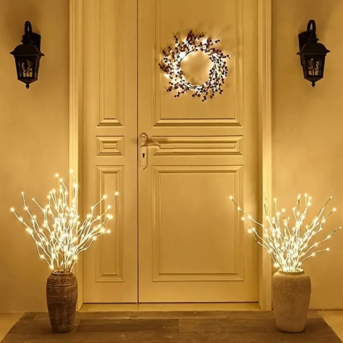 LED Birch Branch Lights