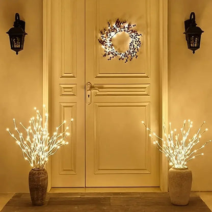 LED Birch Branch Lights