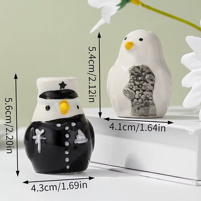 Ceramic Salt and Pepper Shakers