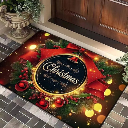 Christmas Entry Door Mat