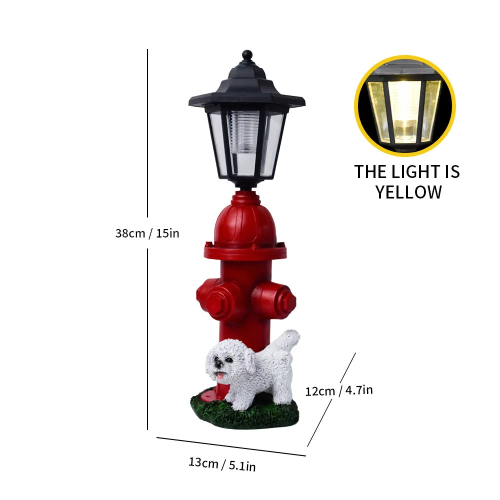 Garden Bird Statue Solar Outdoor Lights