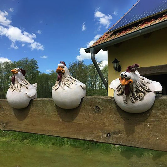 Chicken Fence Decor