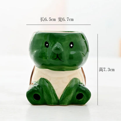 Cartoon Ceramic Flowerpot