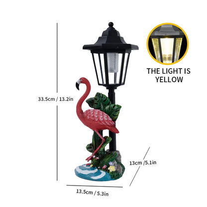 Garden Bird Statue Solar Outdoor Lights