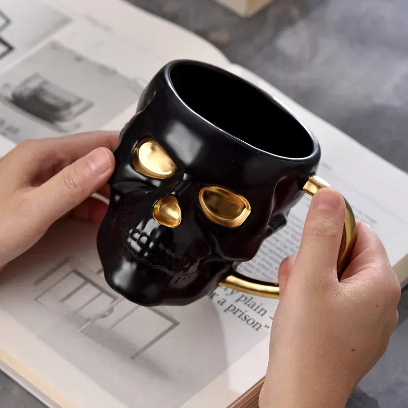 Halloween Skull Mug