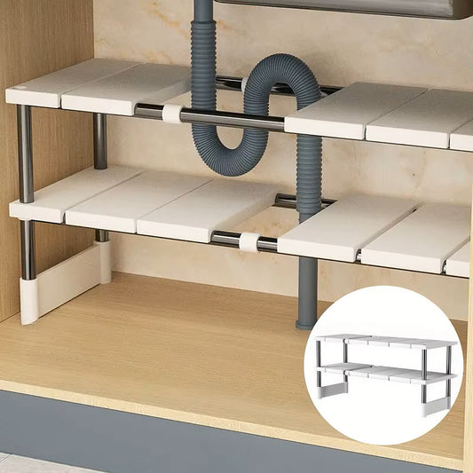 Expandable Stackable Organizer Shelves