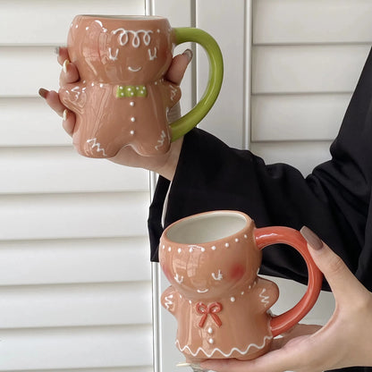 Gingerbread Man Christmas Mug