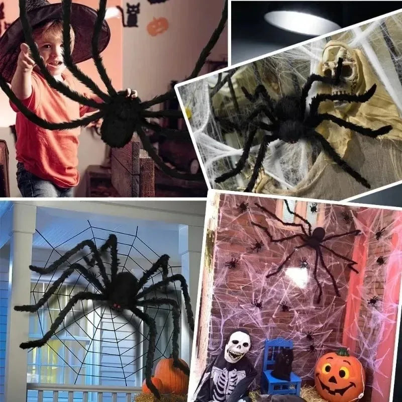 Giant Plush Halloween Spider