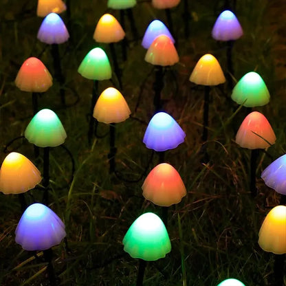 Solar Mushroom Lights