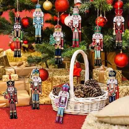 Nutcracker Wooden Decor Set