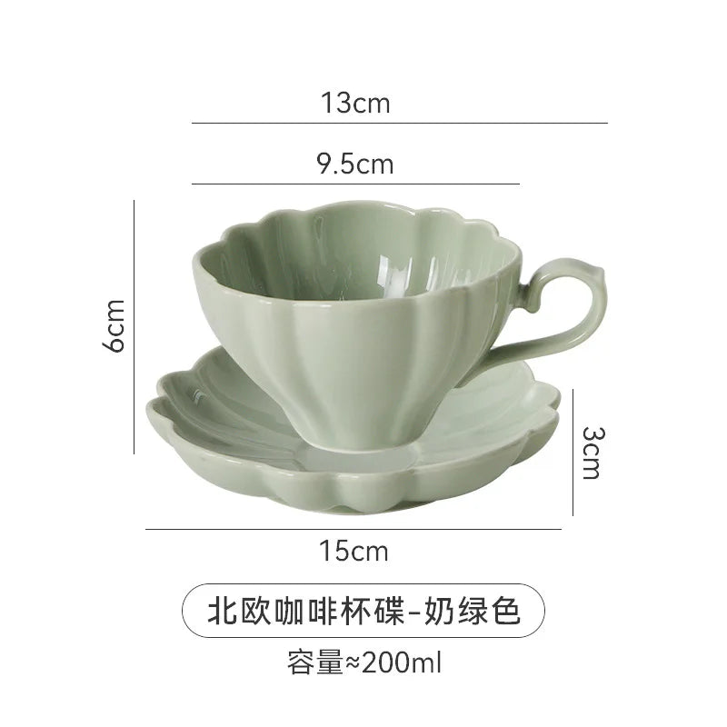 Flower Ceramic Mug