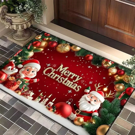 Christmas Entry Door Mat