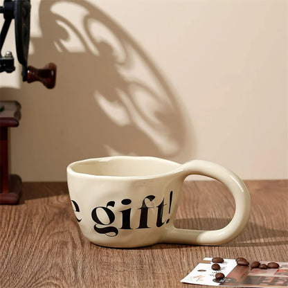 Alphabet Ceramic Mug