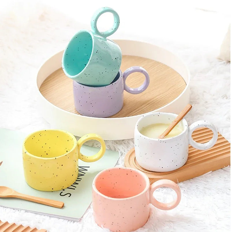 Ceramic Splash Ink Cup