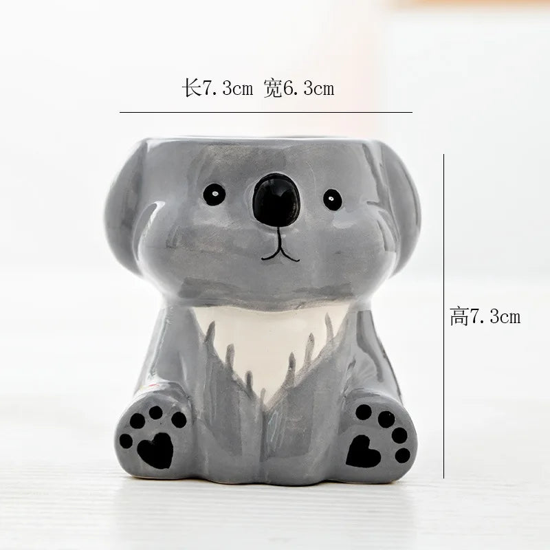 Cartoon Ceramic Flowerpot