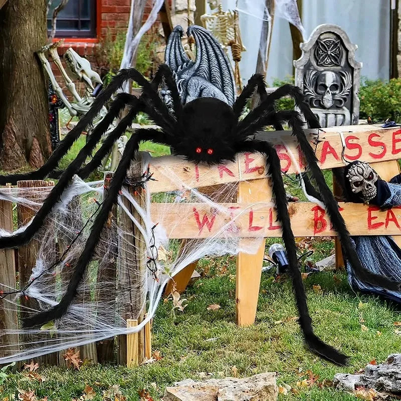 Giant Plush Halloween Spider
