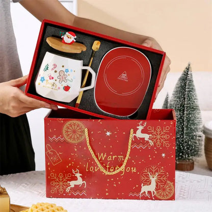 Christmas Ceramic Mug Gift Set