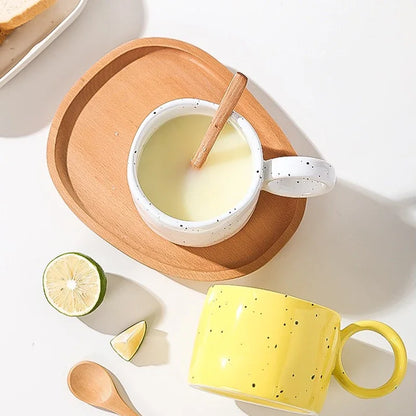 Ceramic Splash Ink Cup