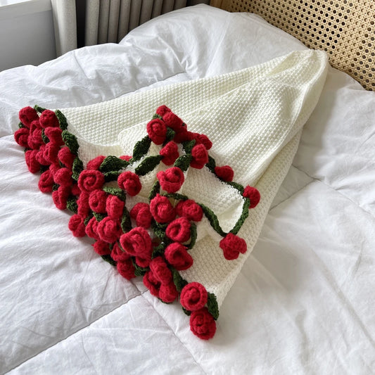 Rose Bouquet Blanket